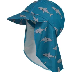 maximo Caps|Kopfbedeckungen-- Kid's Mini Schildmütze Badestoff Nackenschutz UV50 - Cap