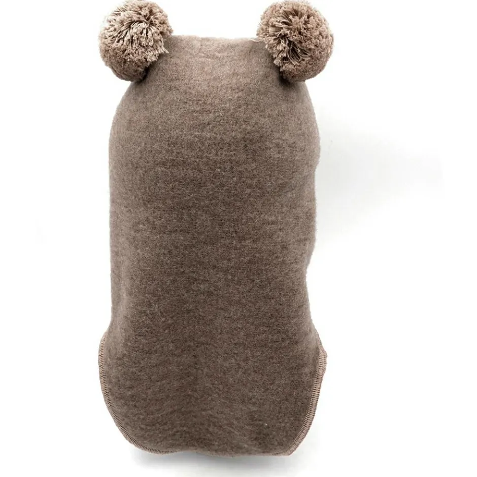 maximo Kopfbedeckungen|Alltagsbekleidung-- Kid's Mini-Schlupfmütze mit Wollfleece und Pompons - Sturmhaube