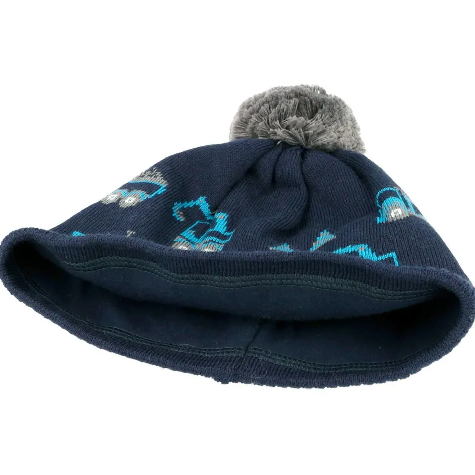 maximo Kopfbedeckungen|Alltagsbekleidung-- Mini Boy's Mütze mit Pompon - Mütze