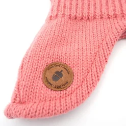 maximo - Mini Girl's Schlupfmütze Eichhörnchen - Sturmhaube Salmon Rose New
