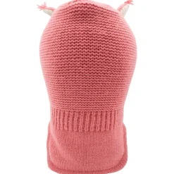 maximo - Mini Girl's Schlupfmütze Eichhörnchen - Sturmhaube Salmon Rose New