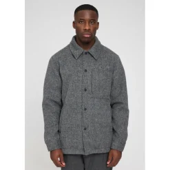 Mazine Freizeitjacken|Shirts, Hemden & Longsleeves-- Vegan Wool Jacket - Freizeitjacke Anthracite Melange