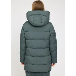 - Woen' Baic id ength Puffer Jacket - Parka < Mazine
