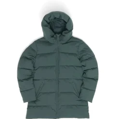 - Woen' Baic id ength Puffer Jacket - Parka < Mazine