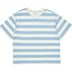 - Woen' Bock tripe T - T-hirt < Mazine