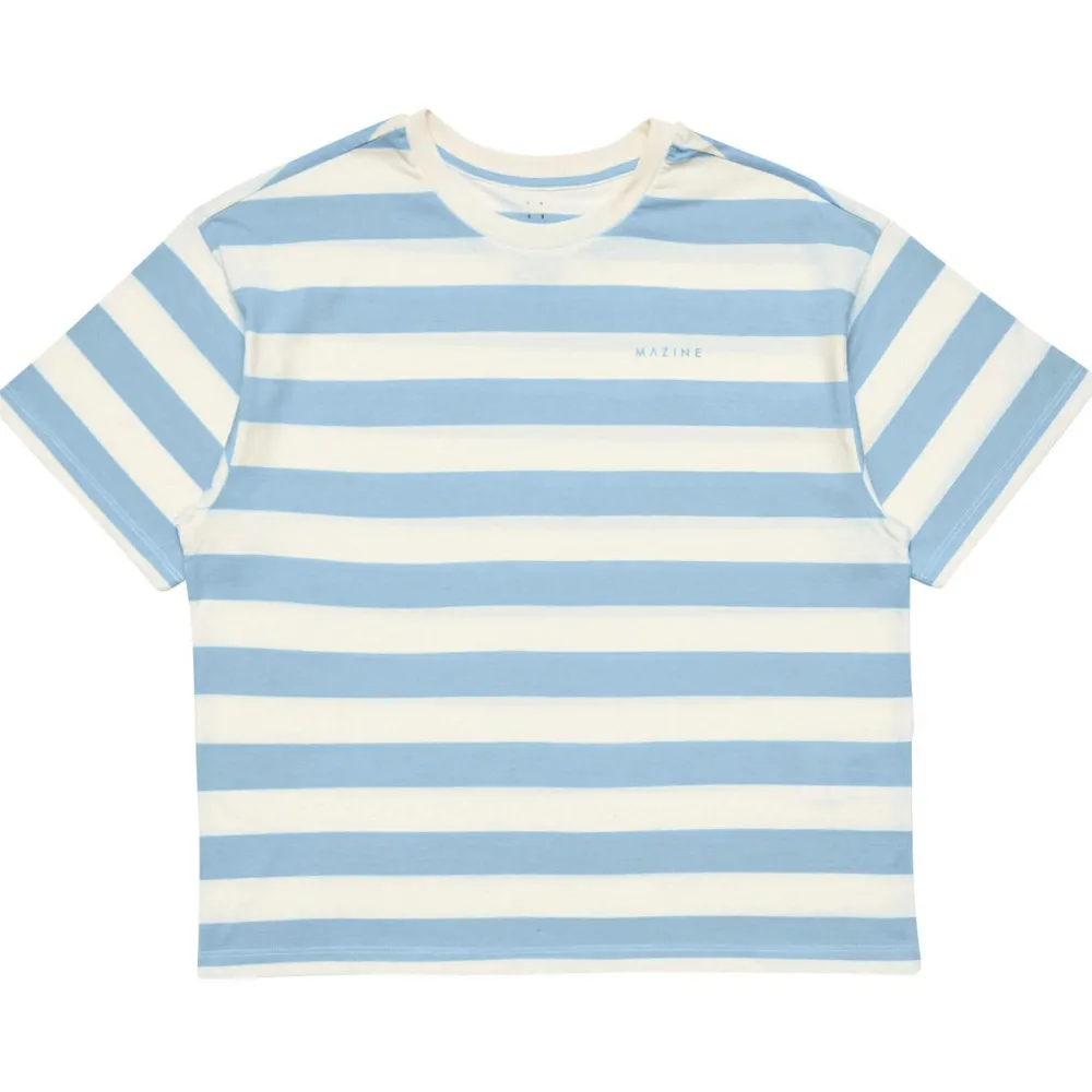 - Woen' Bock tripe T - T-hirt < Mazine