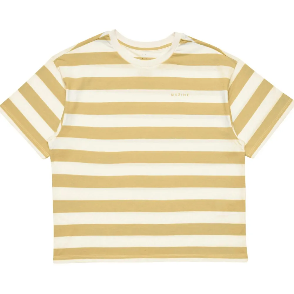 - Woen' Bock tripe T - T-hirt < Mazine
