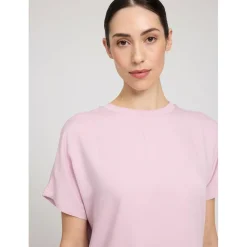 Mazine - Women's Crew Neck Viscose Blouse - Bluse