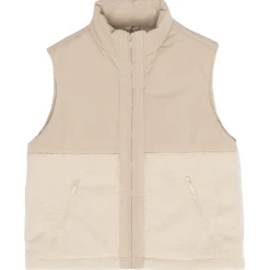 Mazine - Women's Fabric Blocking Vest - Fleeceweste Online