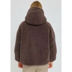 Mazine Freizeitjacken|Jacken-- Women's Faux-Fur Hooded Jacket - Freizeitjacke
