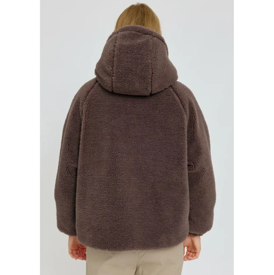 Mazine Freizeitjacken|Jacken-- Women's Faux-Fur Hooded Jacket - Freizeitjacke