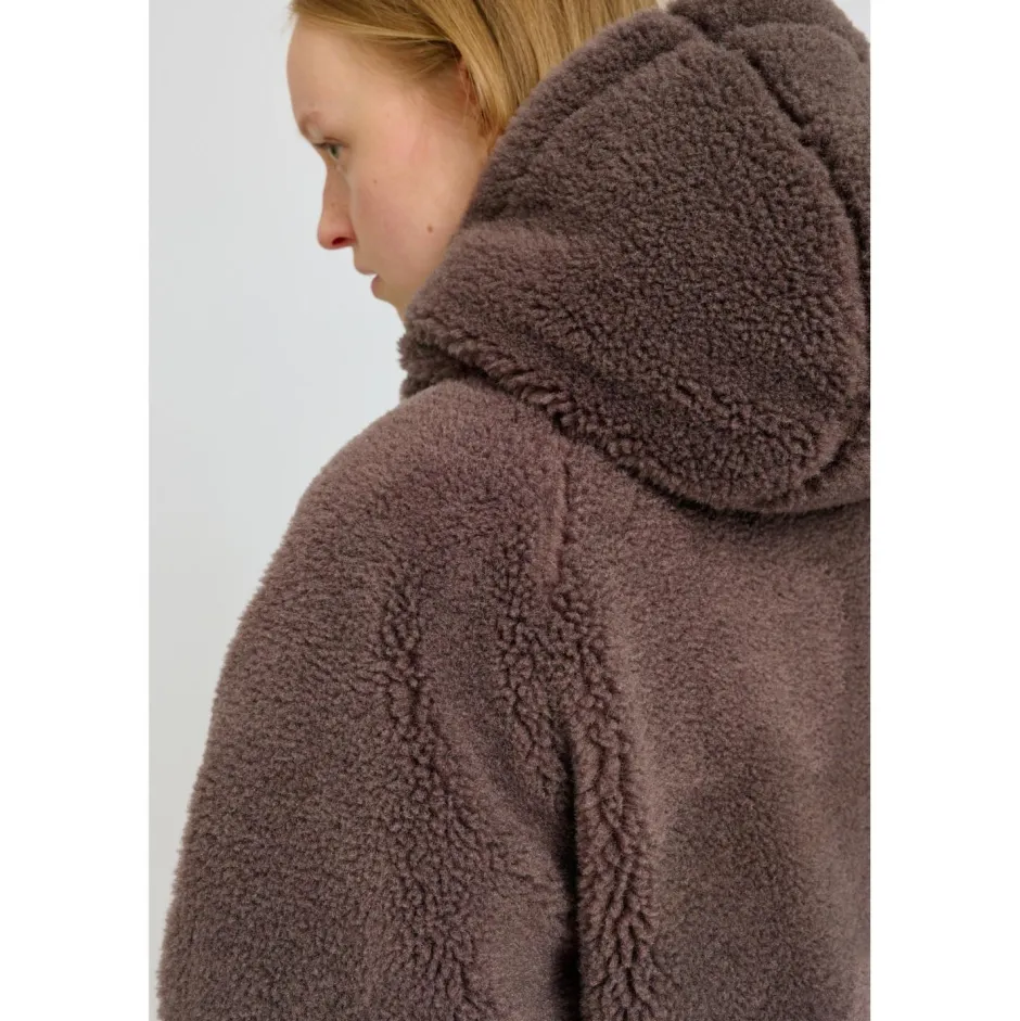 Mazine Freizeitjacken|Jacken-- Women's Faux-Fur Hooded Jacket - Freizeitjacke