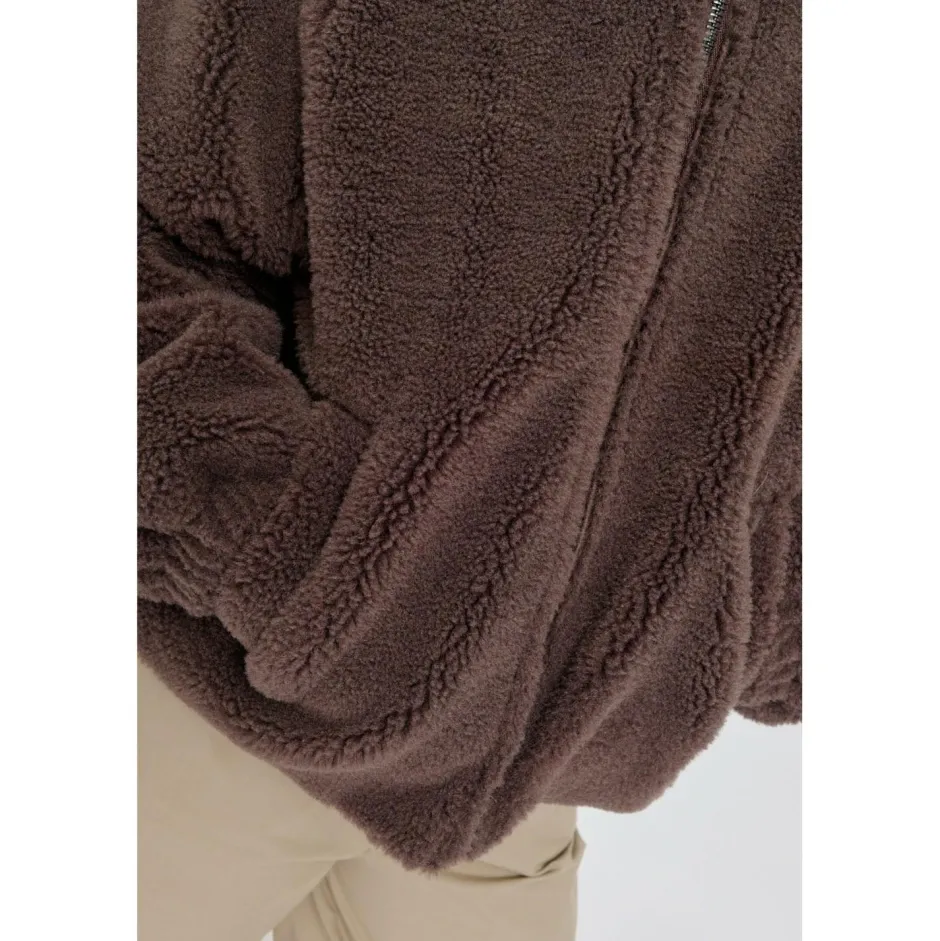 Mazine Freizeitjacken|Jacken-- Women's Faux-Fur Hooded Jacket - Freizeitjacke
