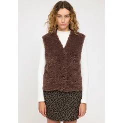 Mazine Westen|Alltagsbekleidung-- Women's Faux-Fur Vest - Fleeceweste