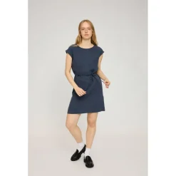 Mazine - Women's Linen Mini Dress - Kleid Outlet