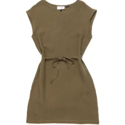 Mazine - Women's Linen Mini Dress - Kleid Outlet