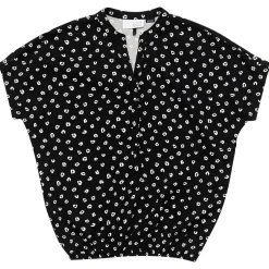 Mazine - Woen' Printed V-Neck Boue - Bue