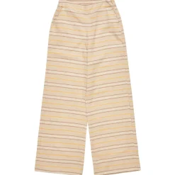 - Woen' triped inen-ix Pant - Freizeithoe < Mazine