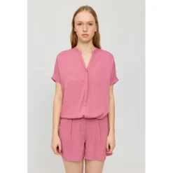 Mazine T-Shirts|Shirts, Hemden & Longsleeves-- Women's V-Neck Blouse - Bluse