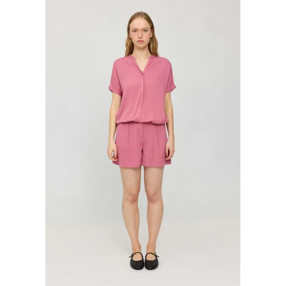 Mazine T-Shirts|Shirts, Hemden & Longsleeves-- Women's V-Neck Blouse - Bluse