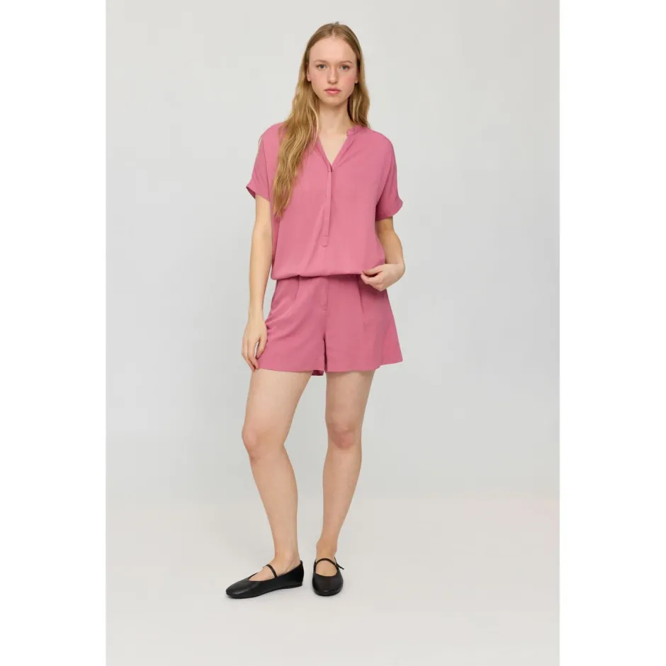 Mazine T-Shirts|Shirts, Hemden & Longsleeves-- Women's V-Neck Blouse - Bluse