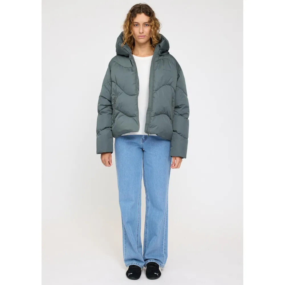 Mazine - Women's Waves Quilt Short Puffer Jacket - Winterjacke Sale