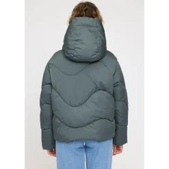 Mazine - Women's Waves Quilt Short Puffer Jacket - Winterjacke Sale