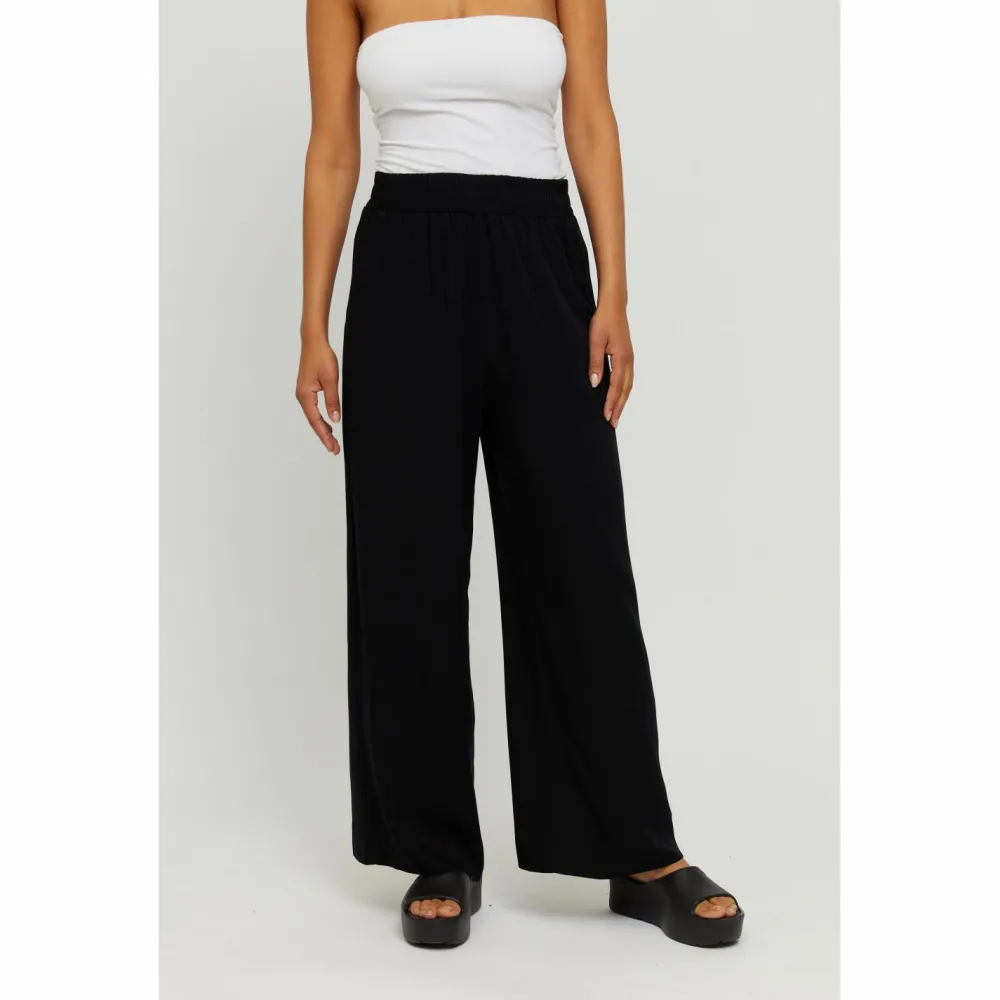 Mazine - Women's Wide Leg Viscose Pants - Freizeithose Best