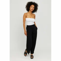 Mazine - Women's Wide Leg Viscose Pants - Freizeithose Best