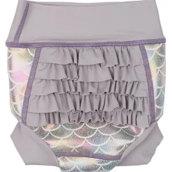 Mikk-Line Bademode-- Kid's Baby Swim Pant Frill Recycled AOP - Badehose