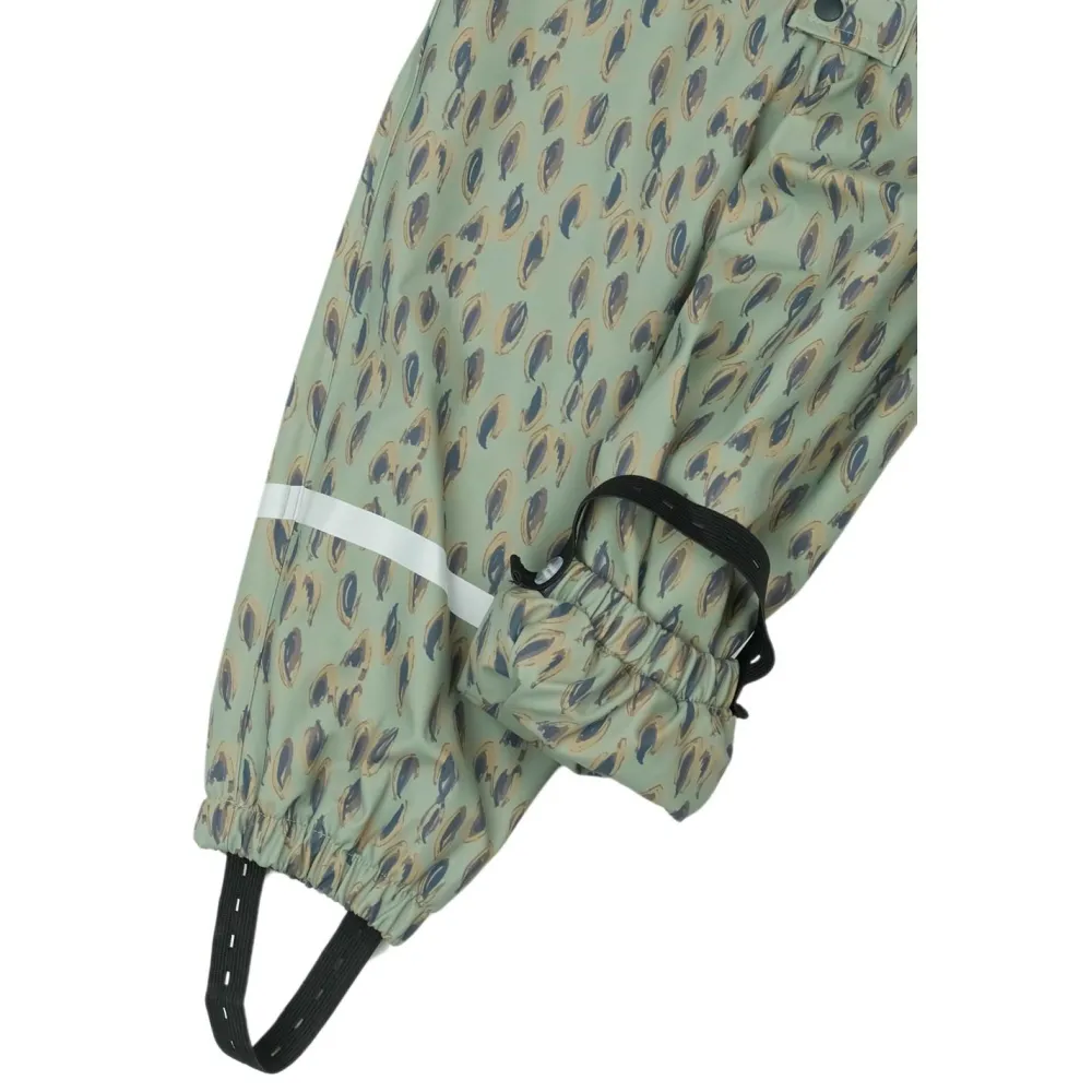 - Kid's PU AOP Rain Suit with Fleece - Overall < Mikk-Line Clearance