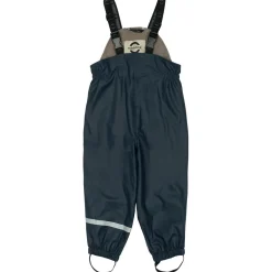 Mikk-Line - Kid's PU Rain Set with Fleece Suspension 104 - Regenset Iceberg Green