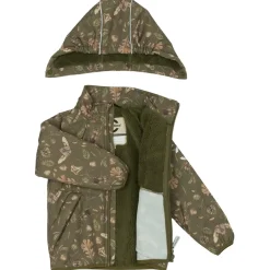 Mikk-Line - Kid's Teddy Softshell Jacket - Softshelljacke Burnt Olive Outlet