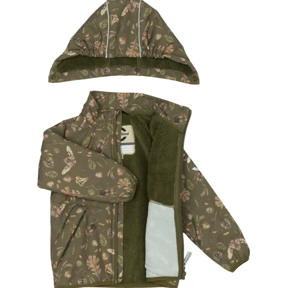 Mikk-Line - Kid's Teddy Softshell Jacket - Softshelljacke Burnt Olive Outlet