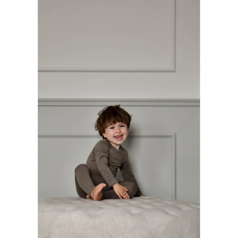 Mikk-Line Merinounterwäsche|Unterwäsche-- Kid's Wool/Bamboo Legging - Merinounterwäsche