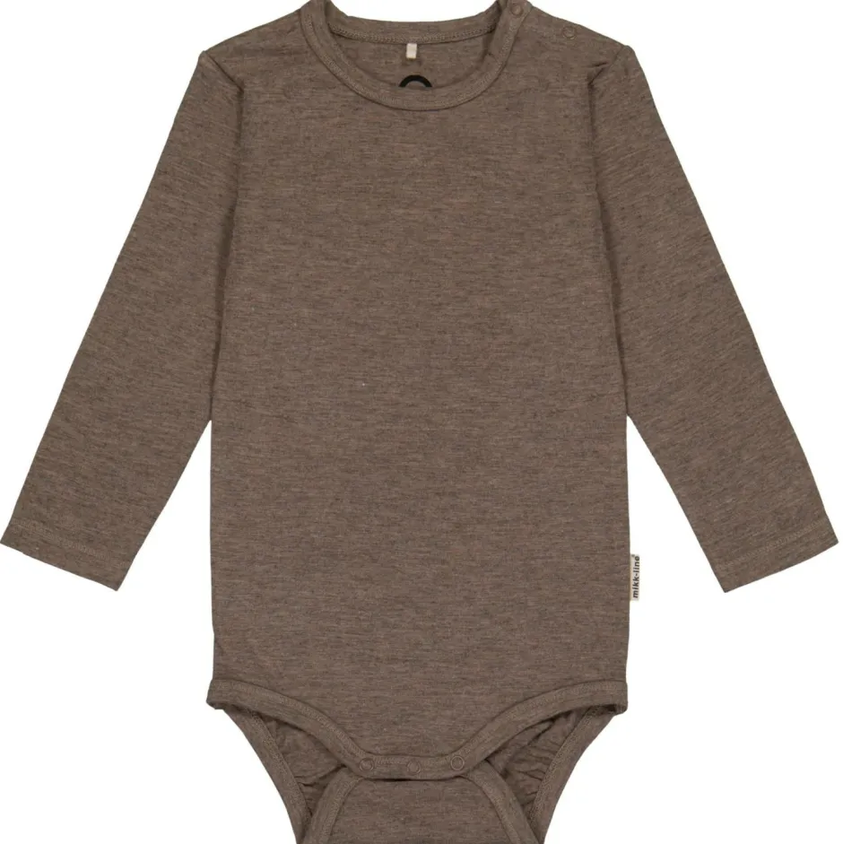 Kinder Mikk-Line - Kid's Wool/Bamboo L/S Body - Merinounterwäsche