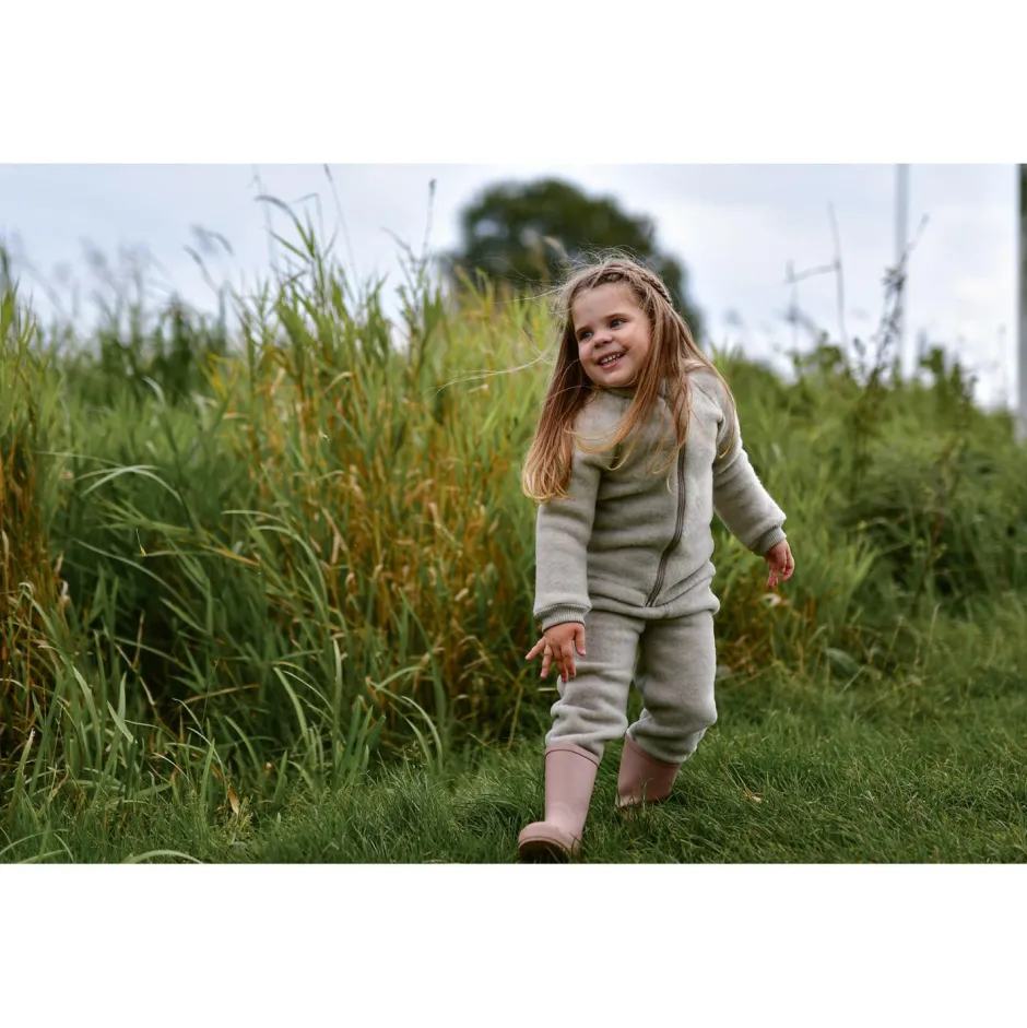 Mikk-Line Alltagsbekleidung|Pullover & Hoodies-- Kid's Wool Jacket - Wolljacke