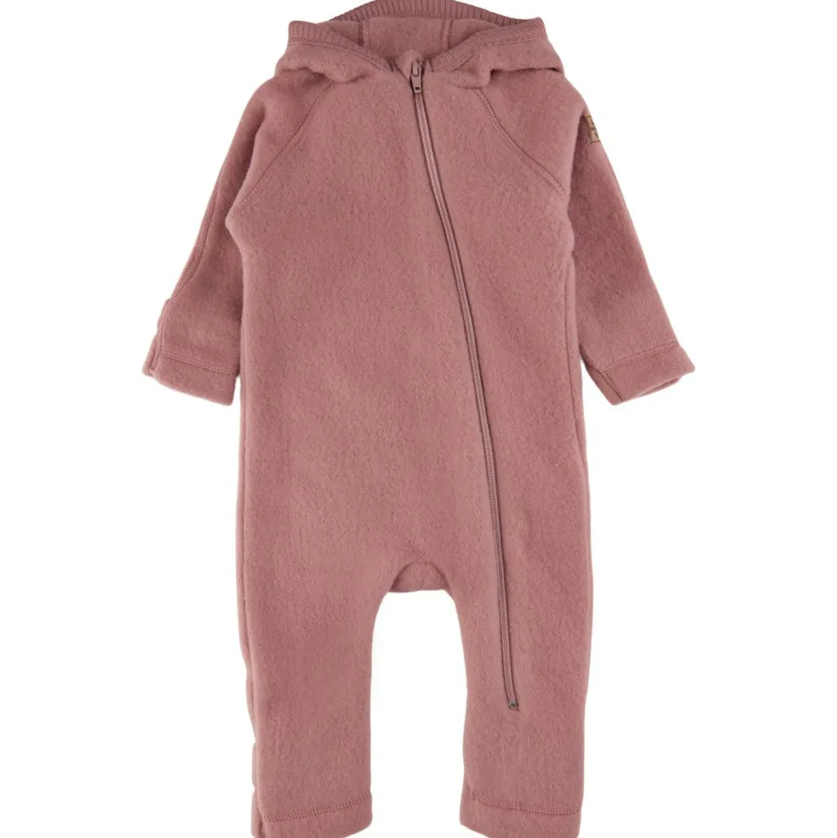 Mikk-Line - Wool Baby Suit with Ears - Overall
