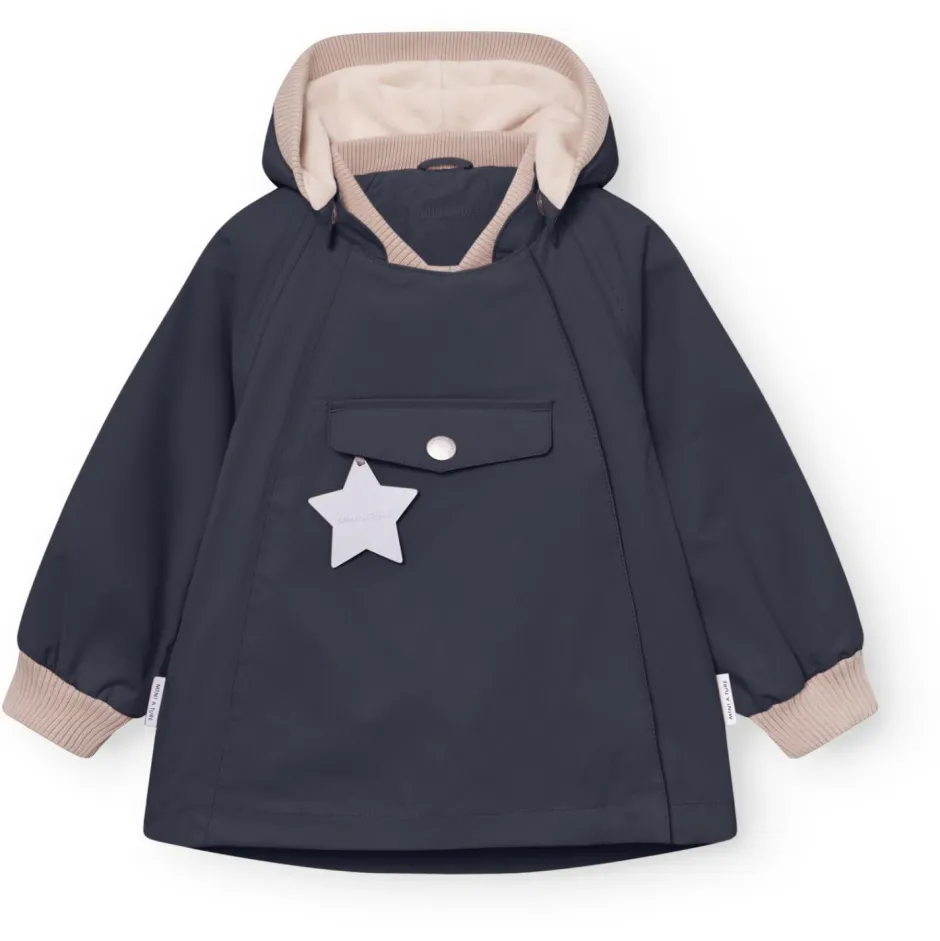 Kinder Mini A Ture - Kid's Matwai Fleece Lined Jacket - Regenjacke