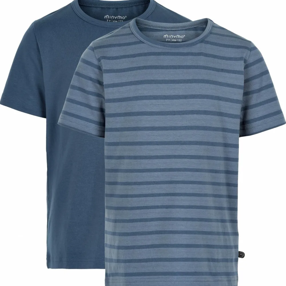 - Kid's Basic 32 -T-Shirt S/S (2-Pack) - T-Shirt < Minymo Sale