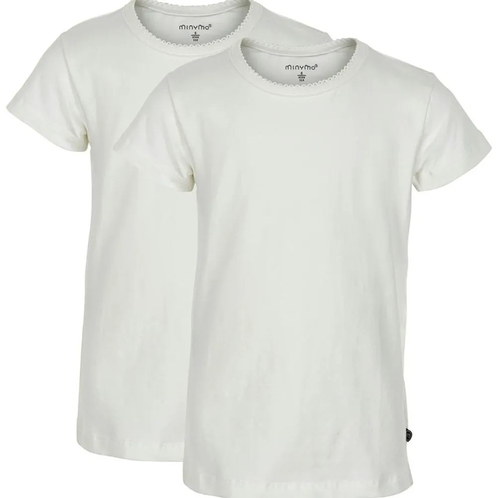 - Kid's Basic 33 -T-Shirt S/S (2-Pack) - T-Shirt < Minymo Clearance