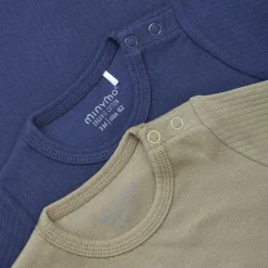 Minymo - Kid's Blouse L/S (2-Pack) - Longsleeve Discount