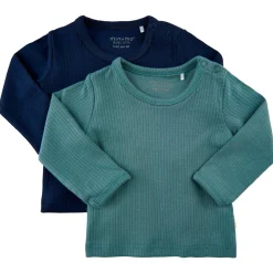 Minymo - Kid's Blouse L/S (2-Pack) - Longsleeve Discount