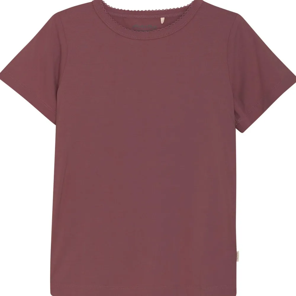 - Kid's Blouse S/S - Bamboo - T-Shirt < Minymo New