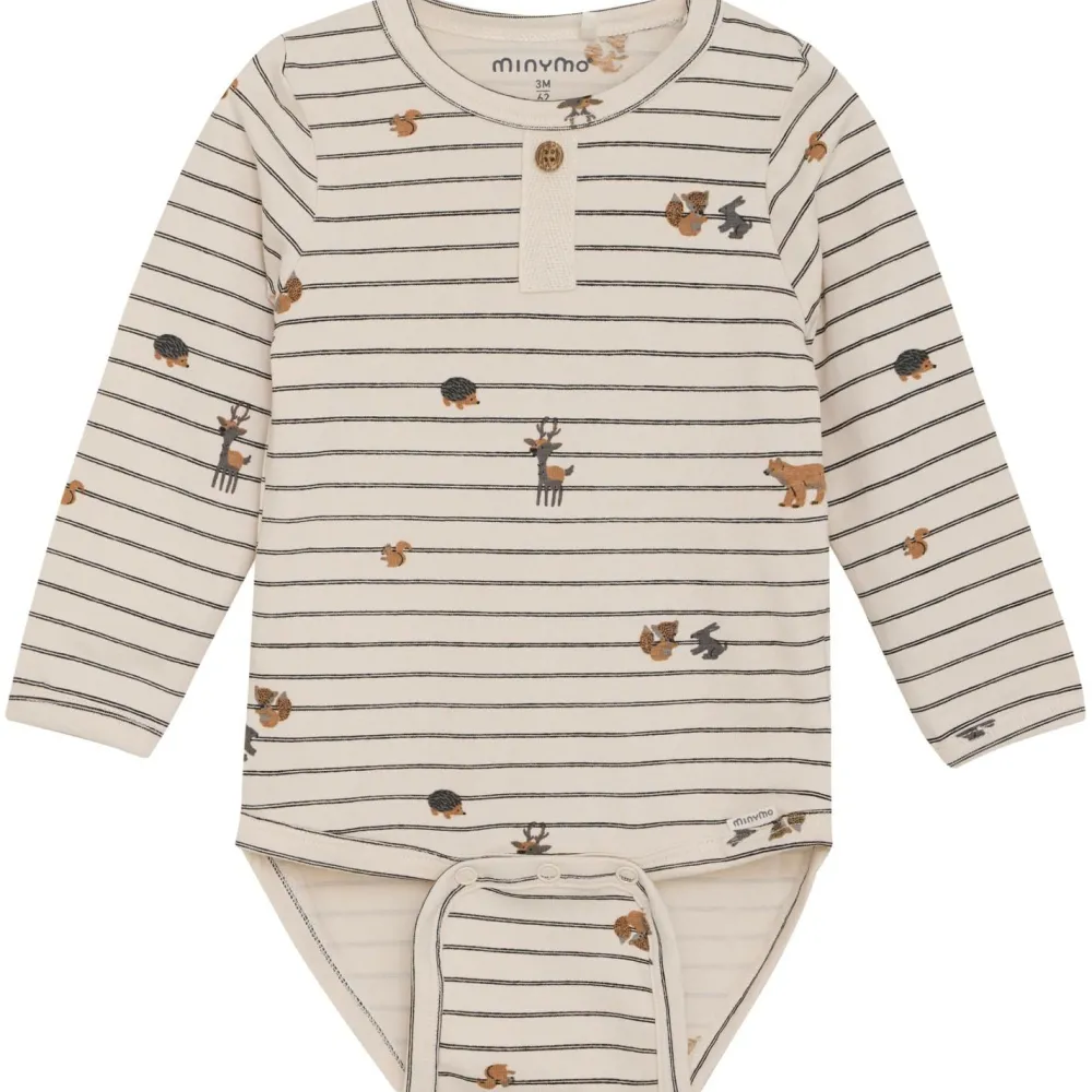 - Kid's Body L/S AOP - Alltagsunterwäsche < Minymo Outlet