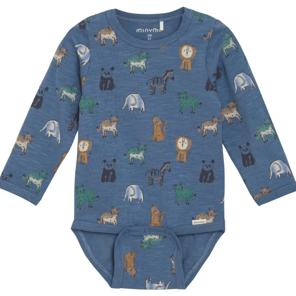 - Kid's Body L/S AOP - Alltagsunterwäsche < Minymo Outlet