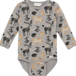 Minymo Unterwäsche|Alltagsbekleidung-- Kid's Body L/S AOP Sweat - Alltagsunterwäsche Cloudburst