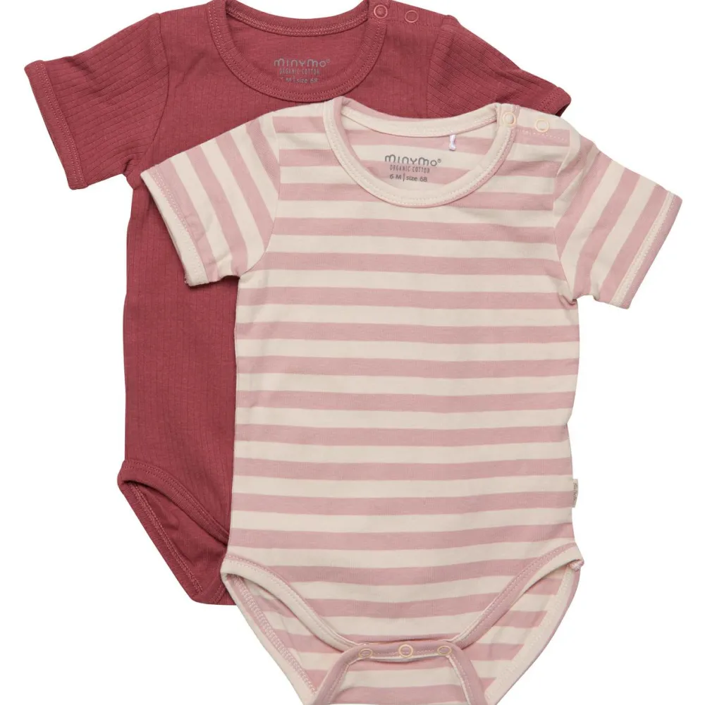 - Kid's Body S/S (2-Pack) - Alltagsunterwäsche < Minymo Online