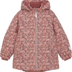 Kinder Minymo - Kid's Long Snow Jacket AOP - Winterjacke