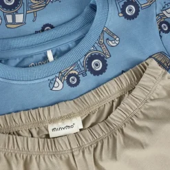Kinder Minymo - Kid's Nightset S/S AOP 263 - Alltagsunterwäsche
